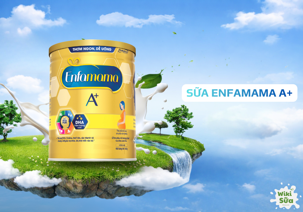 Sữa Enfamama A+ – giàu DHA, hỗ trợ phục hồi và phát triển cho mẹ và bé. 