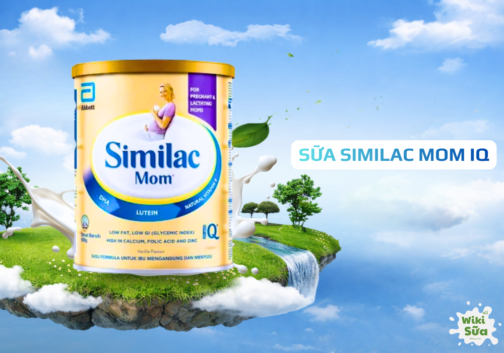 Sữa Similac Mom IQ – bổ sung DHA và dưỡng chất, hỗ trợ mẹ sau sinh mổ duy trì sức khỏe và chất lượng sữa.