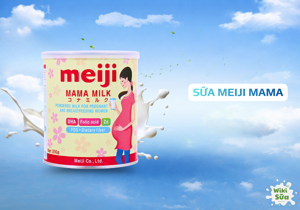 Sữa Meiji Mama – dễ uống, hỗ trợ tiêu hóa và phù hợp mẹ sau sinh mổ.