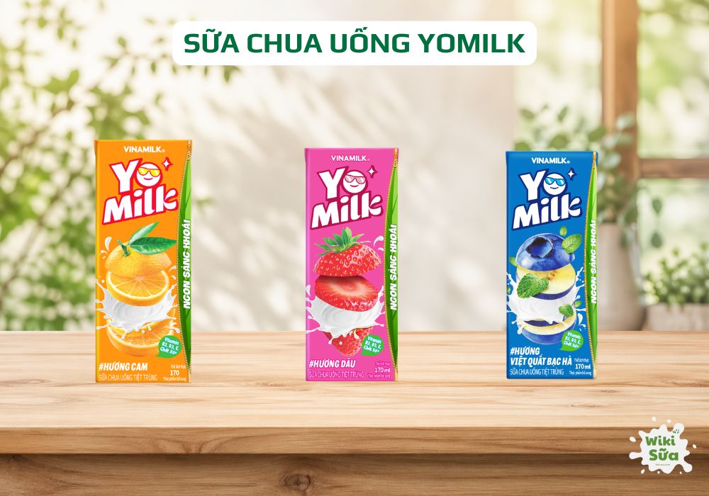 sữa chua uống vinamilk yomilk