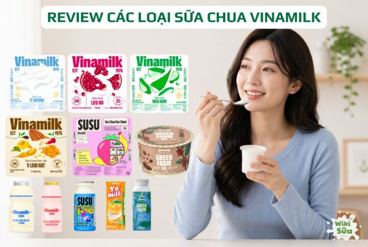 các loại sữa chua vinamilk