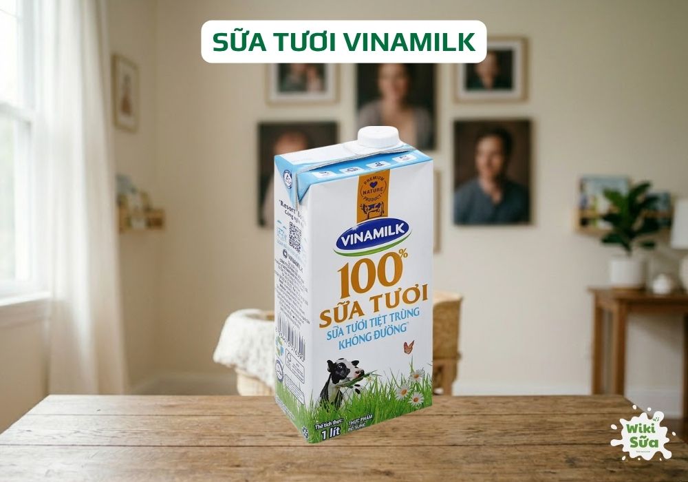 Sữa tươi Vinamilk giúp bổ sung năng lượng và phục hồi thể trạng