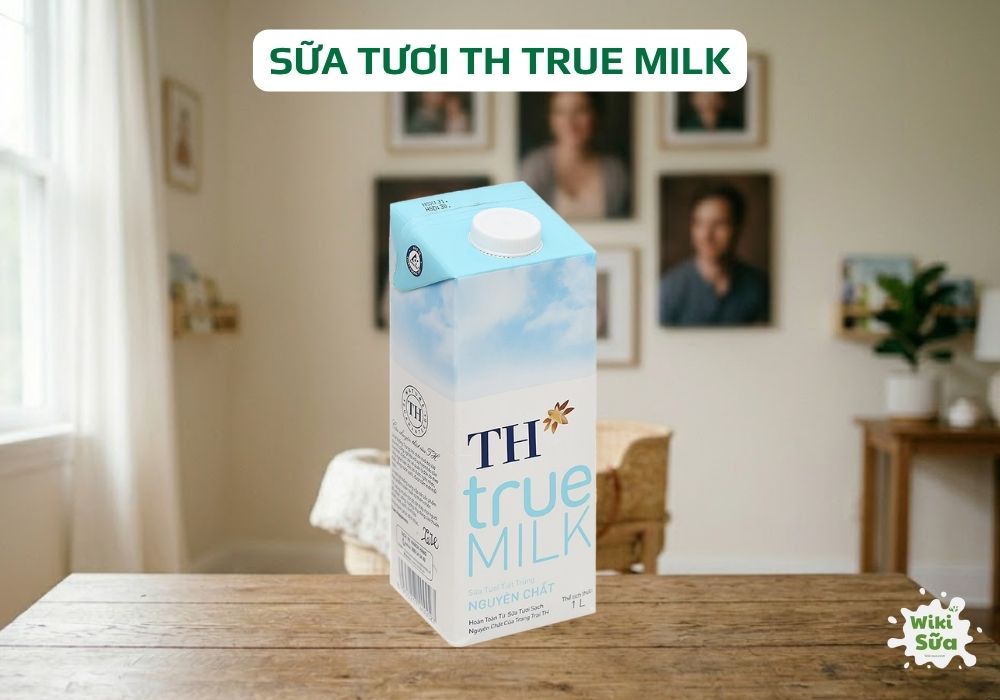 Sữa tươi TH True MILK bổ sung dinh dưỡng tự nhiên, hỗ trợ sức khỏe