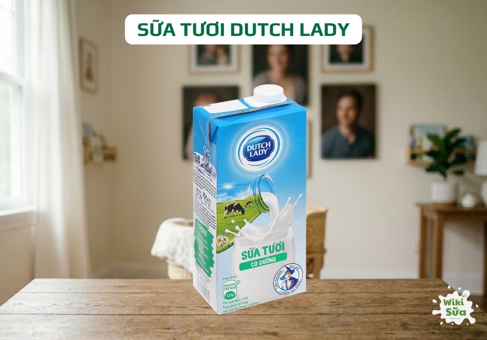 Sữa tươi Dutch Lady giúp duy trì thể trạng và hỗ trợ sức khỏe