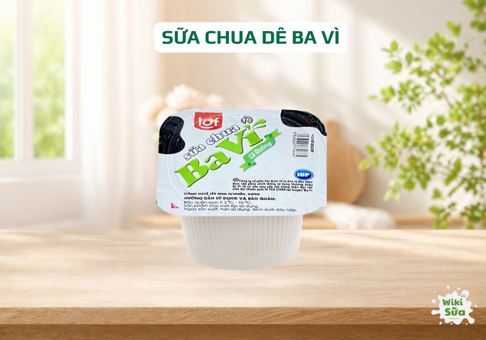 sữa chua dê ba vì