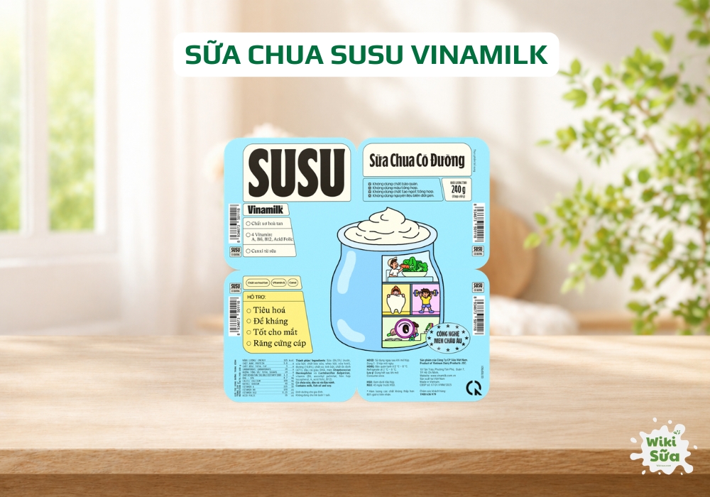sữa chua vinamilk susu