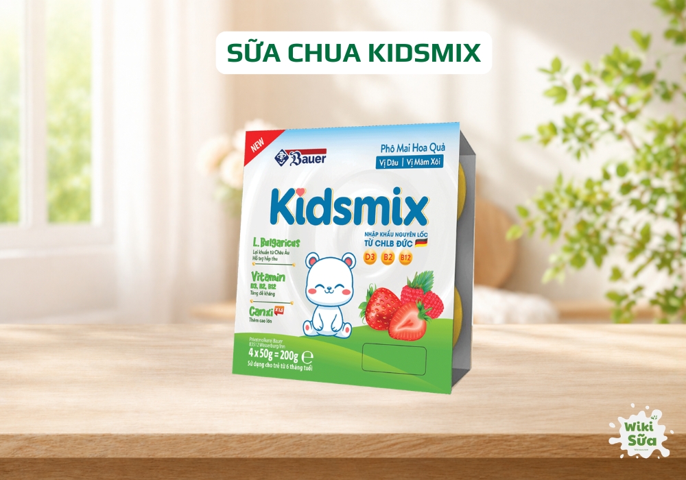 sữa chua kidsmix