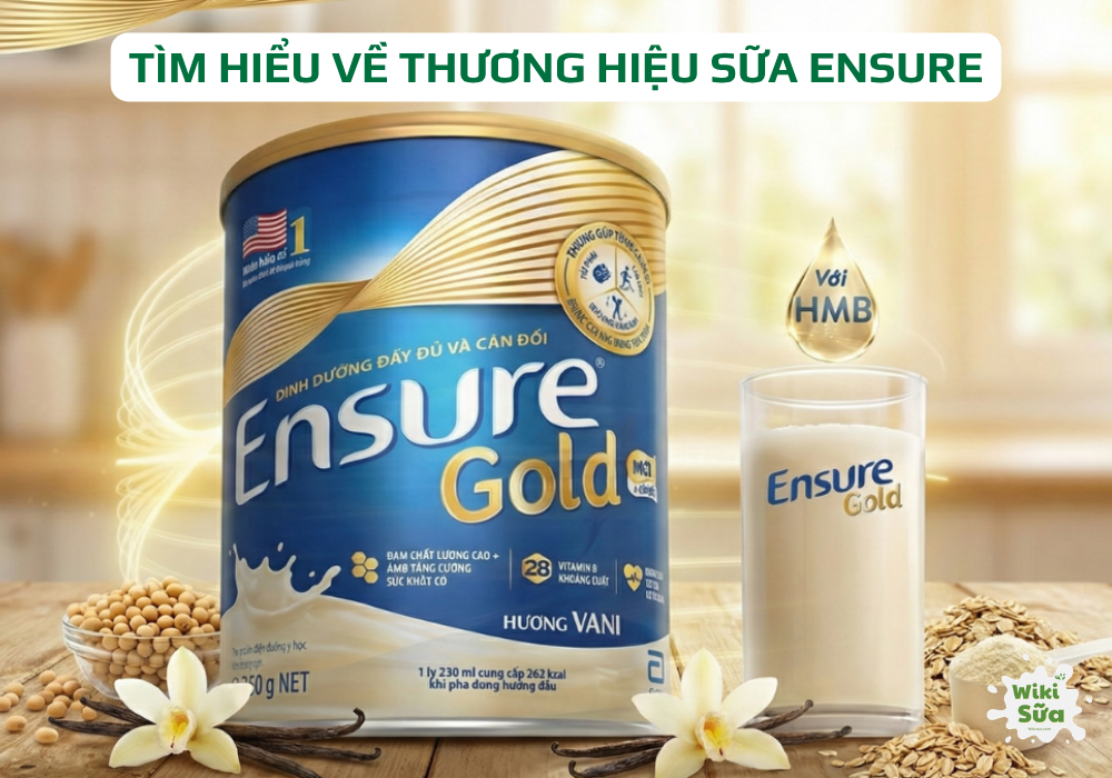 tìm hiểu về thương hiệu ensure