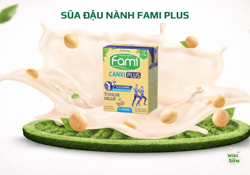 sữa đậu nành fami plus