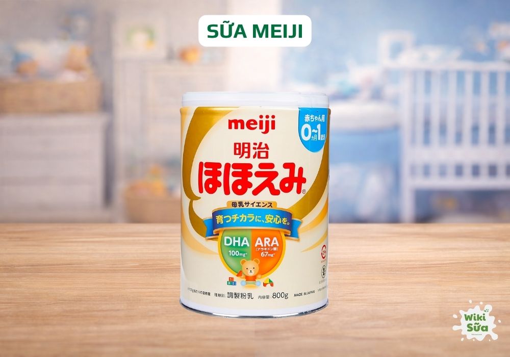Meiji - sữa nhật được nhiều mẹ tin dùng cho bé sơ sinh