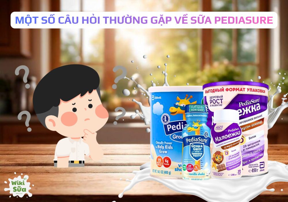các câu hỏi thường gặp về Pediasure