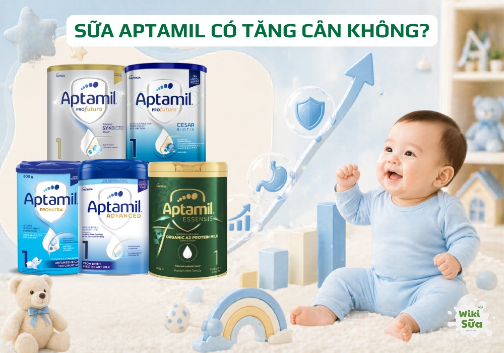 sữa aptamil có tăng cân không