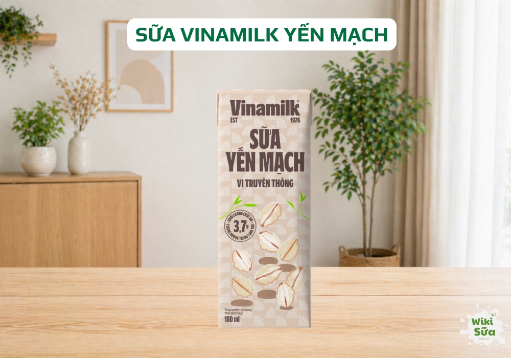 sữa hạt vinamilk yến mạch