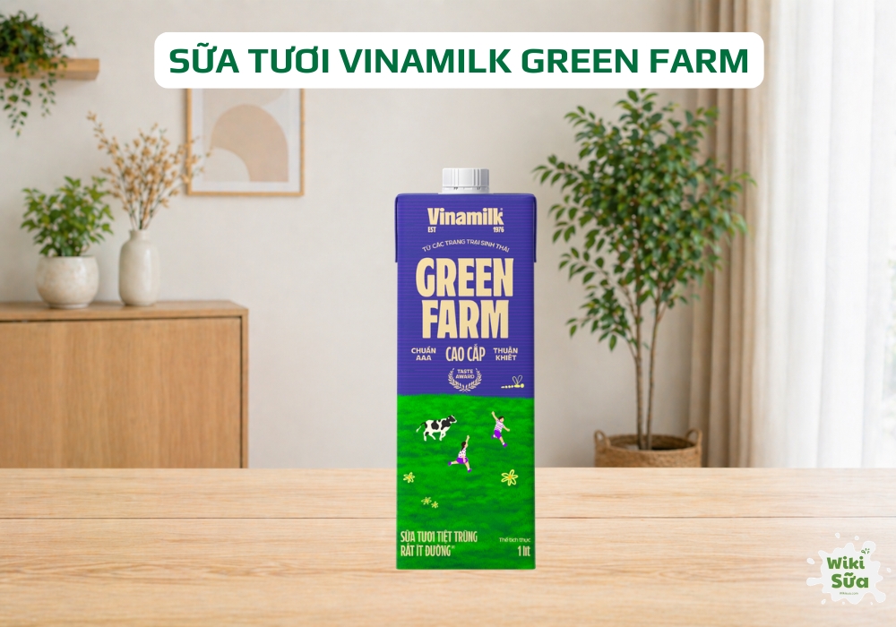 sữa tươi vinamilk green farm