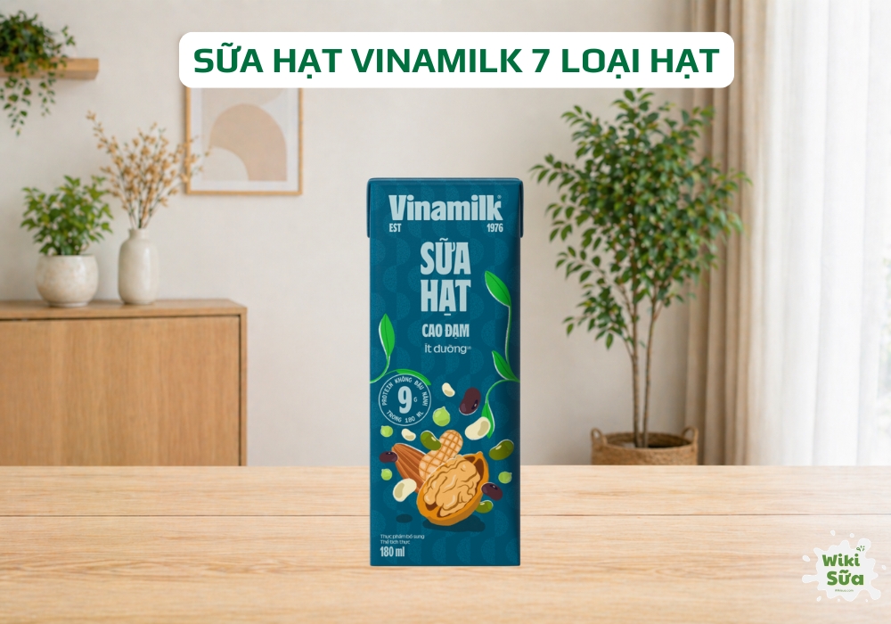 sữa hạt vinamilk 7 loại hạt