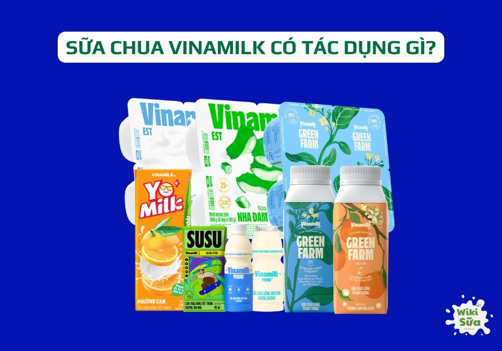 Lợi ích khi dùng sữa chua Vinamilk