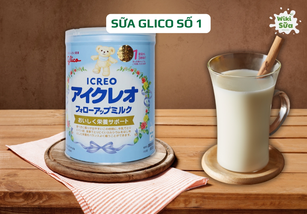 Sữa Glico số 1 cho trẻ từ 1-3 tuổi