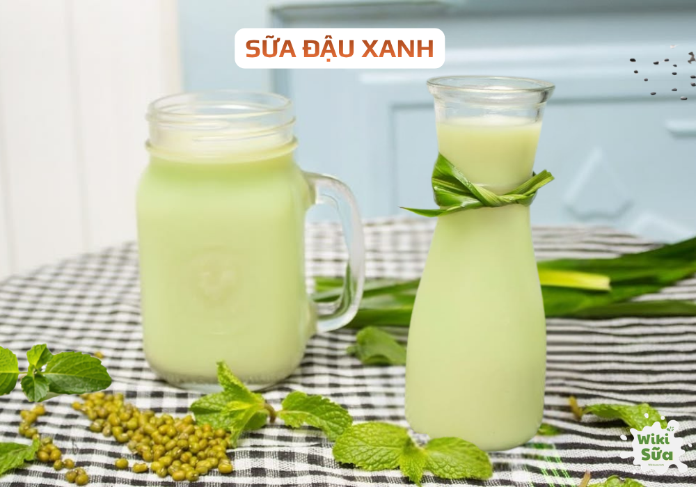 Sữa đậu xanh – thanh mát, dễ uống 