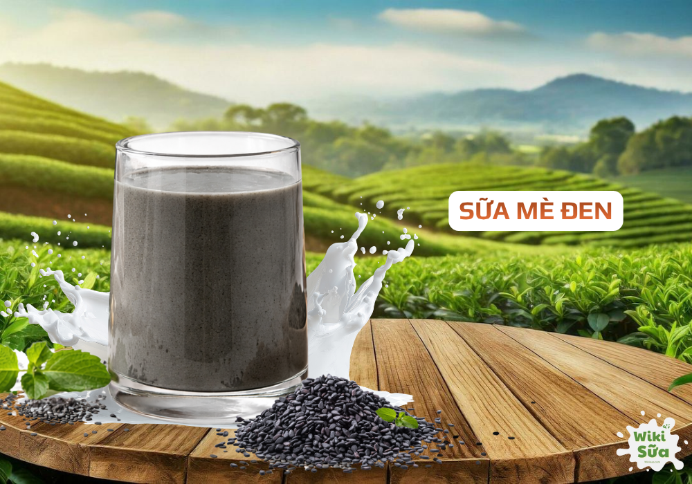 Sữa mè đen – giúp nhuận tràng, đẹp da cho mẹ sau sinh 