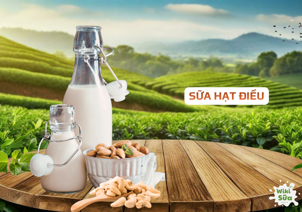 Sữa hạt điều – cung cấp năng lượng và protein cho mẹ sau sinh  