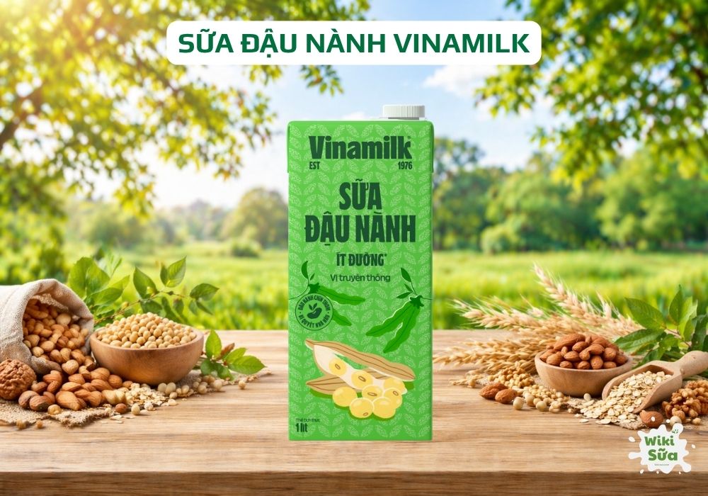 Sữa đậu nành Vinamilk, bổ sung dinh dưỡng hằng ngày