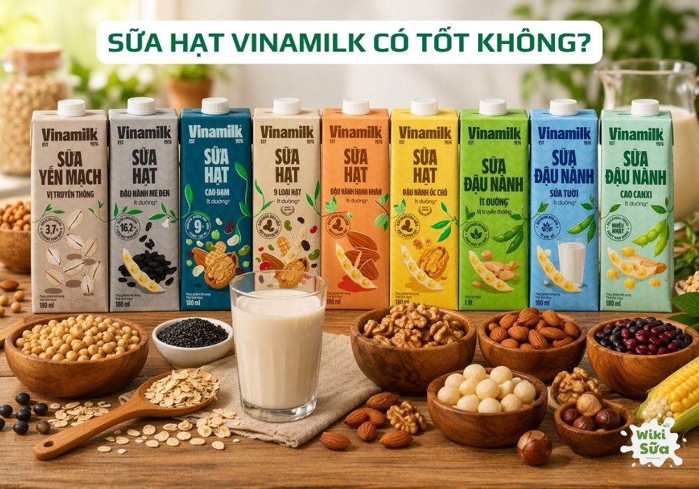 Sữa Hạt Vinamilk Có Tốt Không