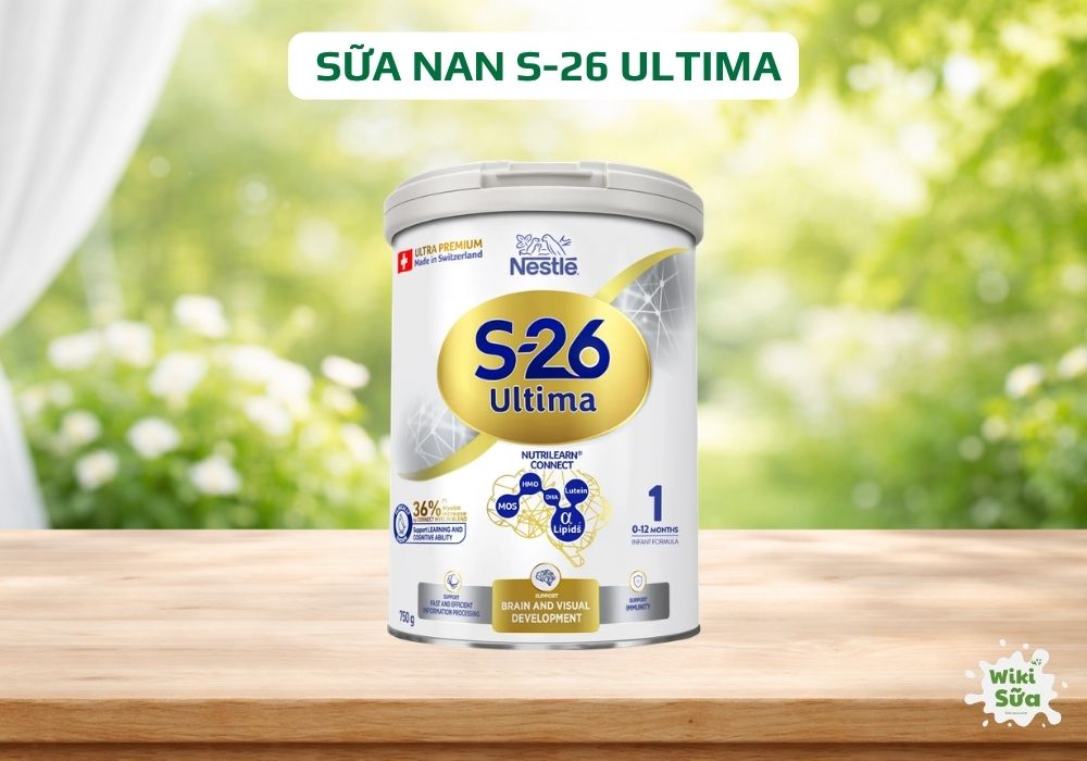 sữa nan s-26 ultima hỗ trợ phát triển trí não, thị giác, tăng cường miễn dịch