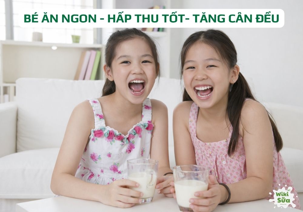 tiêu chí chọn sữa tăng cân cho trẻ 10 tuổi