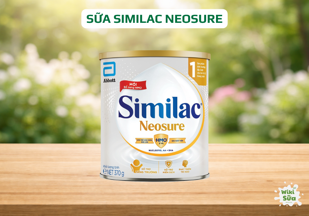 Sữa Similac Neosure hỗ trợ tăng cân và phát triển thể chất cho trẻ