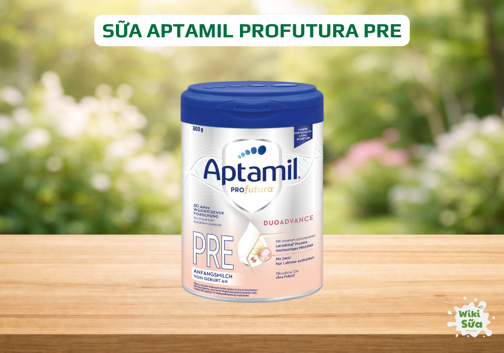 Sữa Aptamil Profutura Pre cung cấp dinh dưỡng nhẹ nhàng, dễ hấp thu cho bé