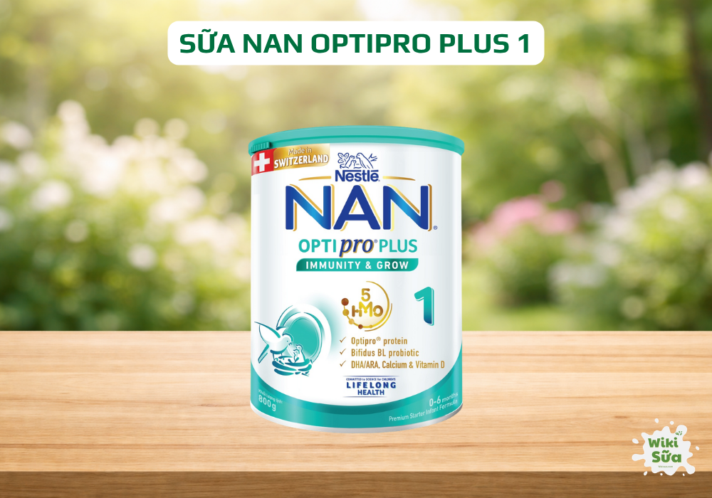 Sữa NAN Optipro Plus 1 hỗ trợ tiêu hóa và tăng đề kháng