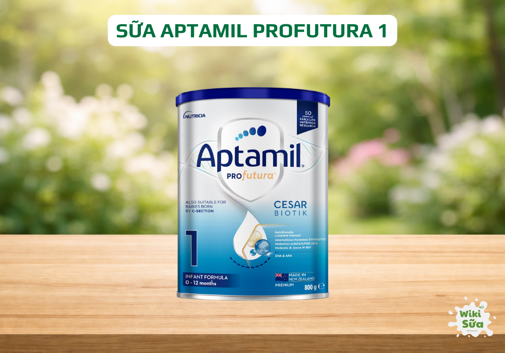 Sữa Aptamil Profutura 1 hỗ trợ tiêu hóa và tăng cường miễn dịch