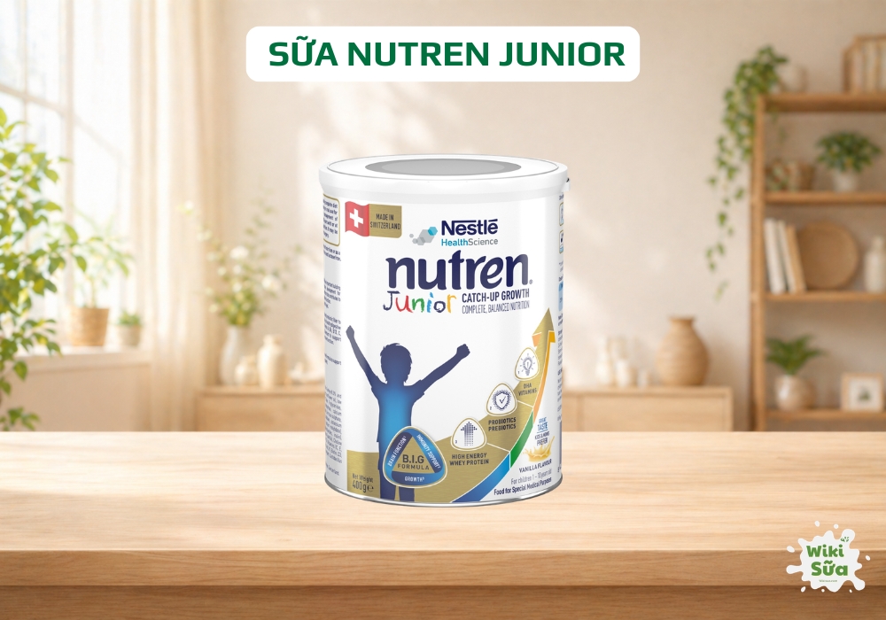 Sữa Nutren Junior cho trẻ từ 1-10 tuổi 