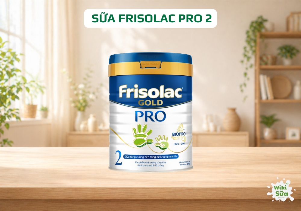 Sữa Frisolac Pro 2 cho trẻ từ 1-2 tuổi 