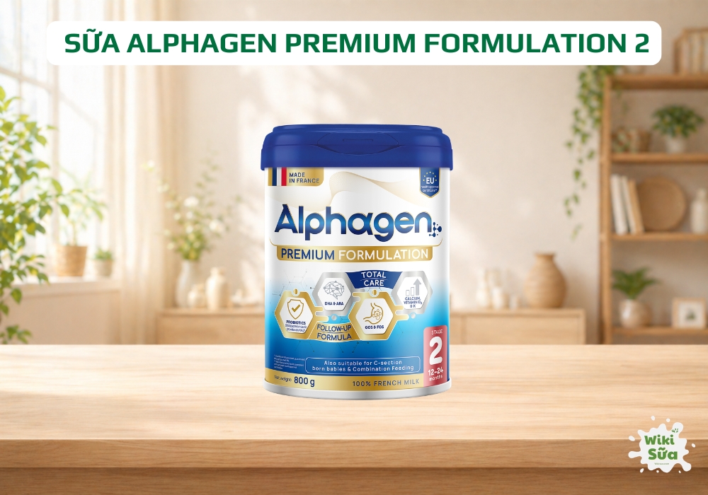 Sữa Alphagen Premium Formulation 2 cho trẻ từ 1-2 tuổi