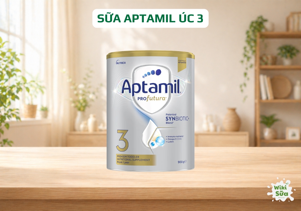 Sữa Aptamil Úc 3 cho trẻ từ 1 tuổi trở lên 