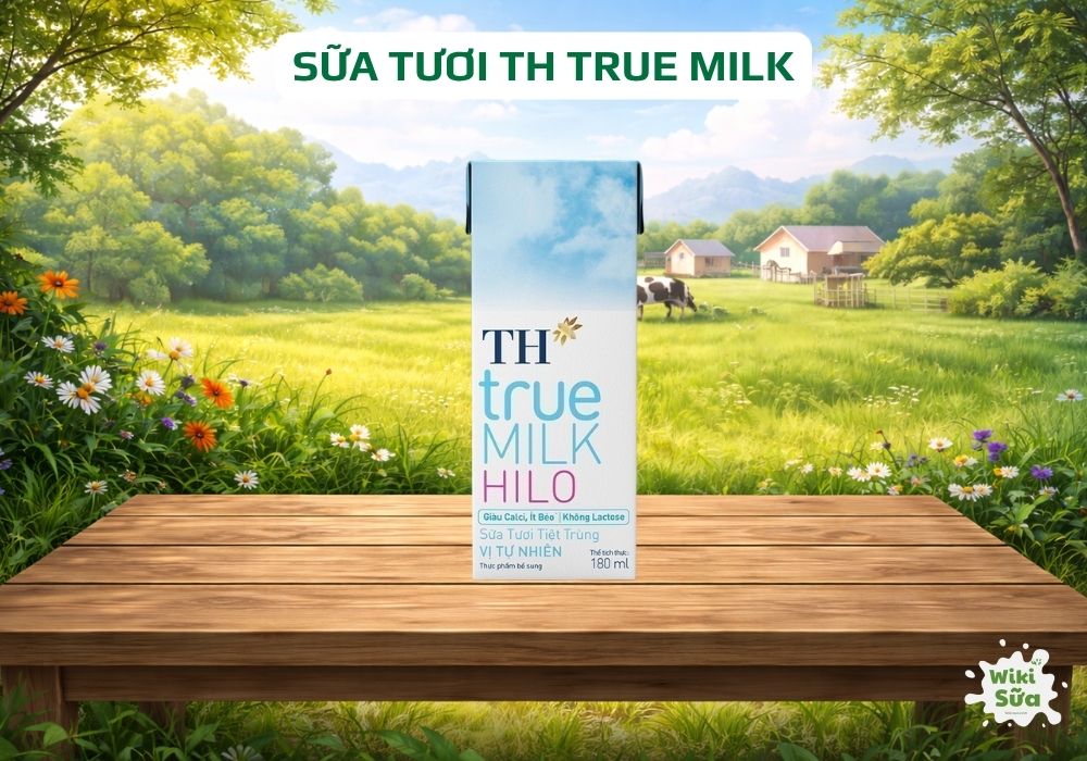 Sữa tươi TH True Milk nguồn sữa sạch, tươi ngon, giàu dinh dưỡng