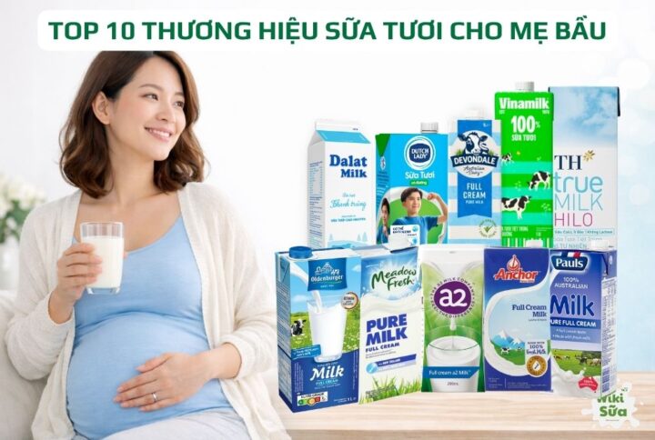 sữa tươi cho mẹ bầu