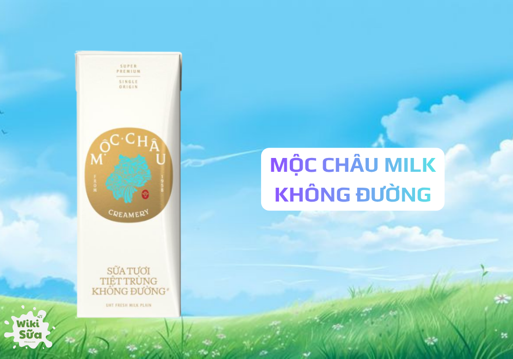 Dalat Milk – sữa không đường từ cao nguyên Lâm Đồng, vị thanh nhẹ, dễ uống cho mẹ bầu. 