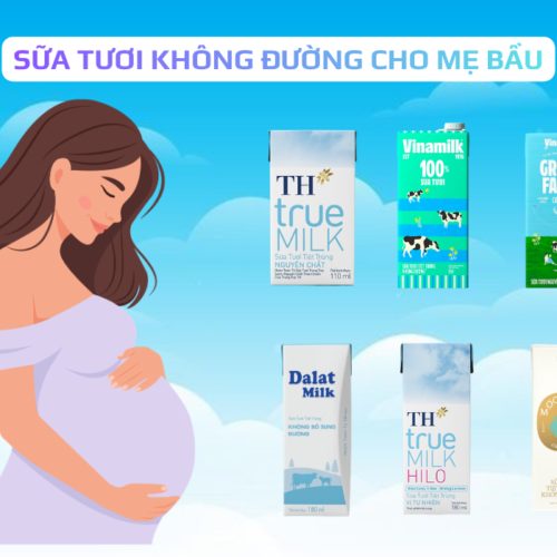 Top 12+ sữa tươi không đường cho mẹ bầu, giàu dinh dưỡng tốt nhất hiện nay