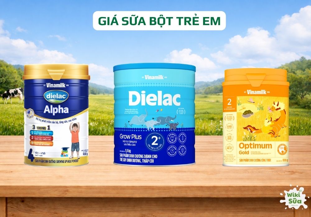 giá sữa bột trẻ em vianmilk


