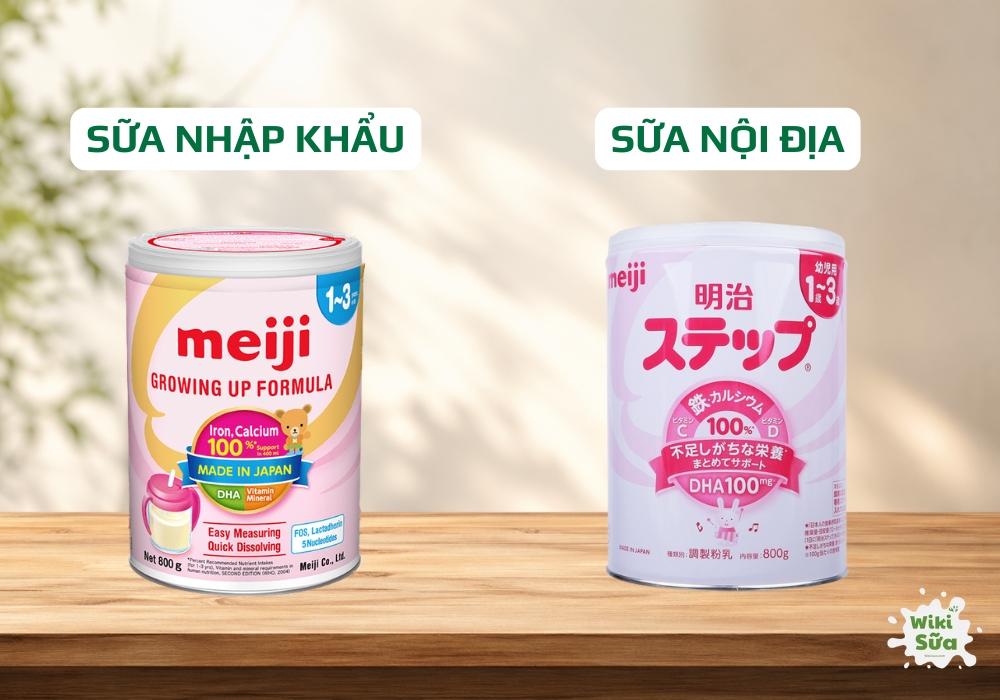 Sữa Meiji Growing Up Formula cho trẻ 1-3 tuổi