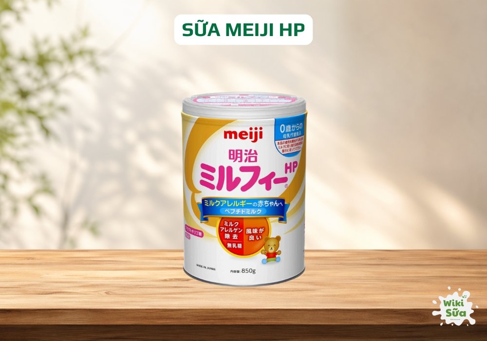Sữa Meiji HP cho trẻ 0-3 tuổi dị ứng đạm sữa bò