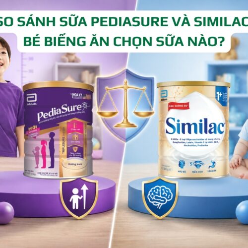 So Sánh Sữa PediaSure và Similac Chi Tiết: Bé Biếng Ăn Nên Chọn Loại Nào?