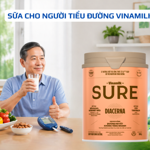 Sữa cho người tiểu đường Vinamilk – Giải pháp kiểm soát đường huyết