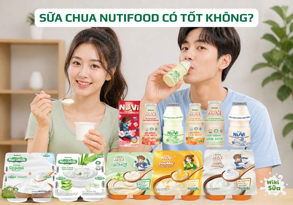 sữa nutifood có tốt không