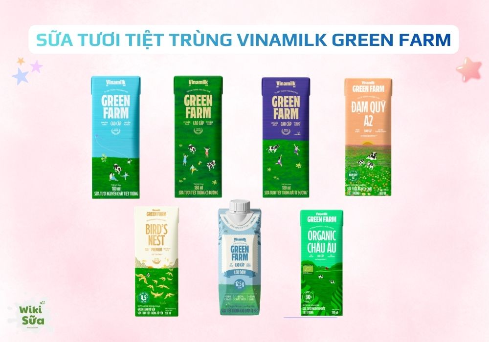 Sữa tươi tiệt trùng Vinamilk Green Farm 