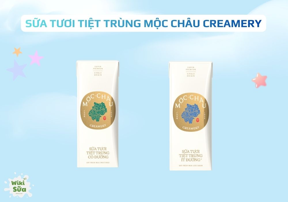 Sữa tươi tiệt trùng Mộc Châu Creamery 